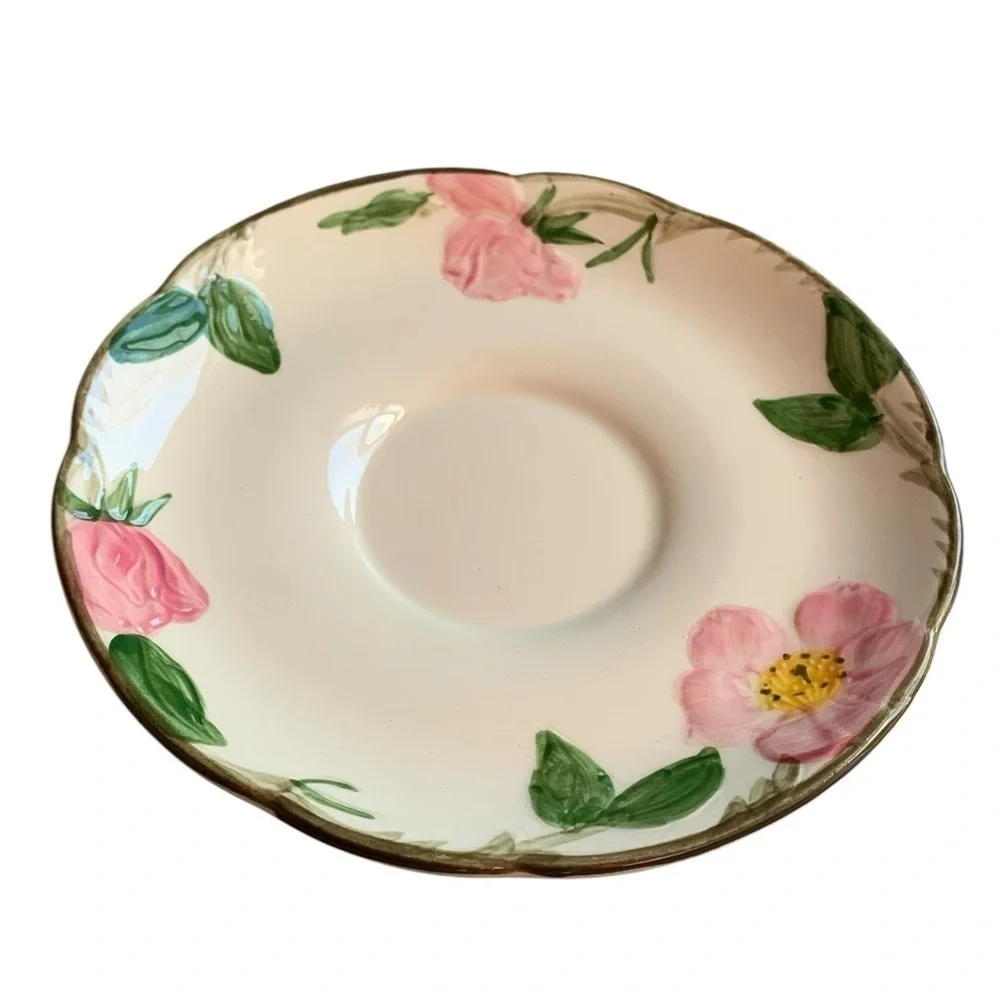 Franciscan Desert Rose Saucer 5 3/4” Preowned